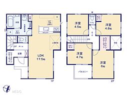 所沢市北秋津4期　新築一戸建て　全2棟