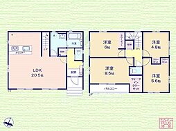 さいたま市北区東大成町2丁目1期　新築一戸建て　全1棟