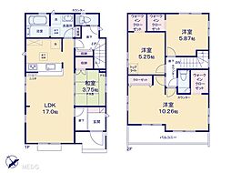 さいたま市岩槻区岩槻　7期　新築一戸建て　全12棟