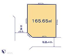 上尾市富士見2丁目　土地　全2区画