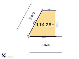 さいたま市北区別所町　土地　全2区画