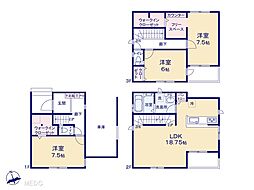 グラファーレ　新座市東北1丁目4期　全4棟