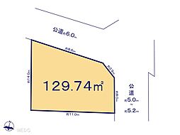 伊奈町本町2丁目　2期　土地　全2区画