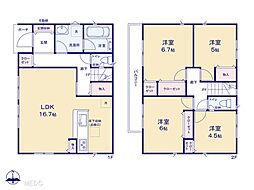 宮代町西原　第1　新築一戸建て　全2棟