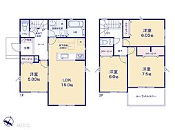 狭山市水野23ー1期　新築一戸建て　全1棟