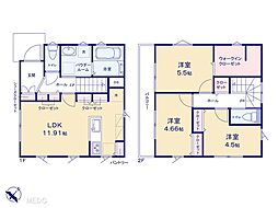 川越市的場北2丁目　新築一戸建て　全1棟