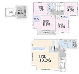 朝霞市宮戸　14期　新築一戸建て　全1棟