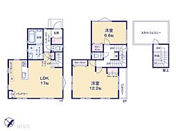 上尾市井戸木4丁目　新築　全2棟