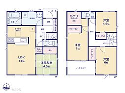 北本市下石戸下　第3　新築一戸建て　全2棟