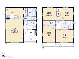 上尾市向山5丁目　第10　新築一戸建て 全7棟