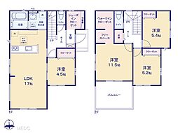 我孫子市中峠台5期新築一戸建て　全3棟