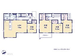 上尾市瓦葺　17期　新築一戸建て　全1棟