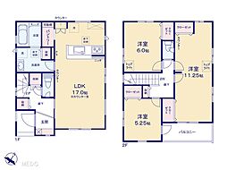 桶川市末広2丁目　新築一戸建て　全5棟