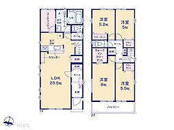 松戸市五香西1丁目　1期　新築一戸建て　全1棟