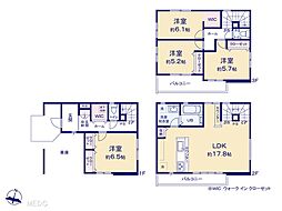 越谷市蒲生東町　12期　新築一戸建て　全1棟