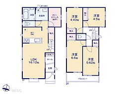 さいたま市北区日進町2丁目　第1　新築一戸建て　全2棟