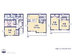 グランファーレ　川口市中青木5丁目　5期　新築一戸建て　全4棟