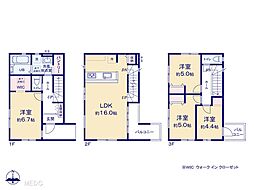 川口市大字伊刈　8期　新築一戸建て　全2棟