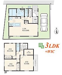 川口市鳩ヶ谷本町3丁目　未入居一戸建て　全1棟