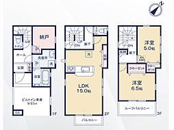 上尾市仲町2丁目22-1期　新築一戸建て　全7棟