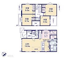 柏市豊上町　2期 　新築一戸建て 全3棟