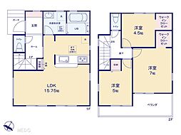 西東京市西原町5丁目　新築一戸建て　全3棟