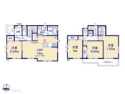 松戸市馬橋30期　新築一戸建て　全2棟