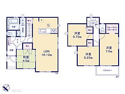 川越市南台3丁目　新築一戸建て　全1棟