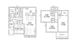 川越市南台3丁目　新築一戸建て　全1棟