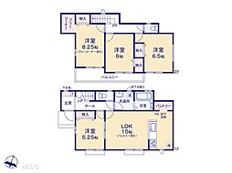 所沢市三ケ島2丁目  新築一戸建て　全5棟