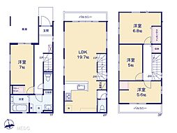 さいたま市南区鹿手袋4丁目　11期　新築一戸建て　全1棟