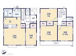 春日部市備後東6丁目　第2期　新築一戸建て　全6棟