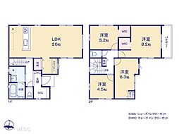 さいたま市西区三橋6丁目　19期　新築一戸建て　全4棟