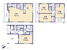 志木市本町3丁目　新築一戸建て　全2棟