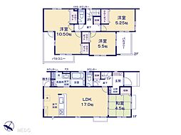 北本市西高尾5丁目　3期　新築一戸建て　全2棟