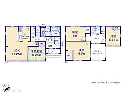 鴻巣市箕田第5　新築一戸建て　全2棟