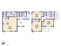 川越市小室　第2　新築一戸建て　全1棟