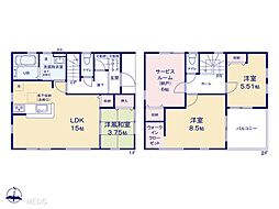 草加市遊馬町　4期　新築一戸建て　全4棟