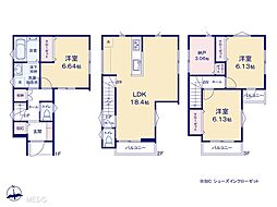 戸田市下前2丁目　3期　新築一戸建て　全1棟