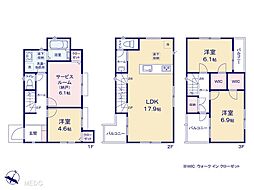 さいたま市北区日進町3丁目　新築一戸建て　全2棟