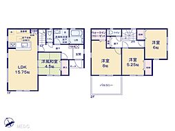 野田市桜台2期　新築一戸建て　全9棟