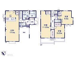 上尾市上　6期　新築一戸建て 全1棟