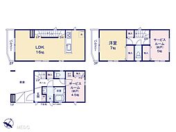 蕨市塚越4丁目　2期　新築一戸建て　全3棟