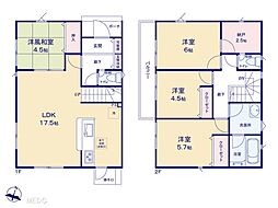 南埼玉郡宮代町字姫宮　第4　新築一戸建て　全4棟