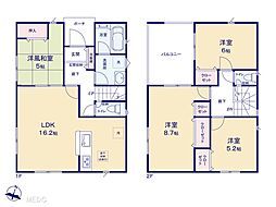 南埼玉郡宮代町字姫宮　第4　新築一戸建て　全4棟