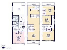 川口市前川3丁目　2期　新築一戸建て　全2棟