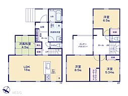 桶川市下日出　新築一戸建て　全2棟