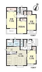 さいたま市北区別所町　4期　新築一戸建て　全3棟