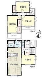 さいたま市北区別所町　4期　新築一戸建て　全3棟