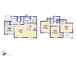 新座市野火止4丁目　新築一戸建て　全1棟